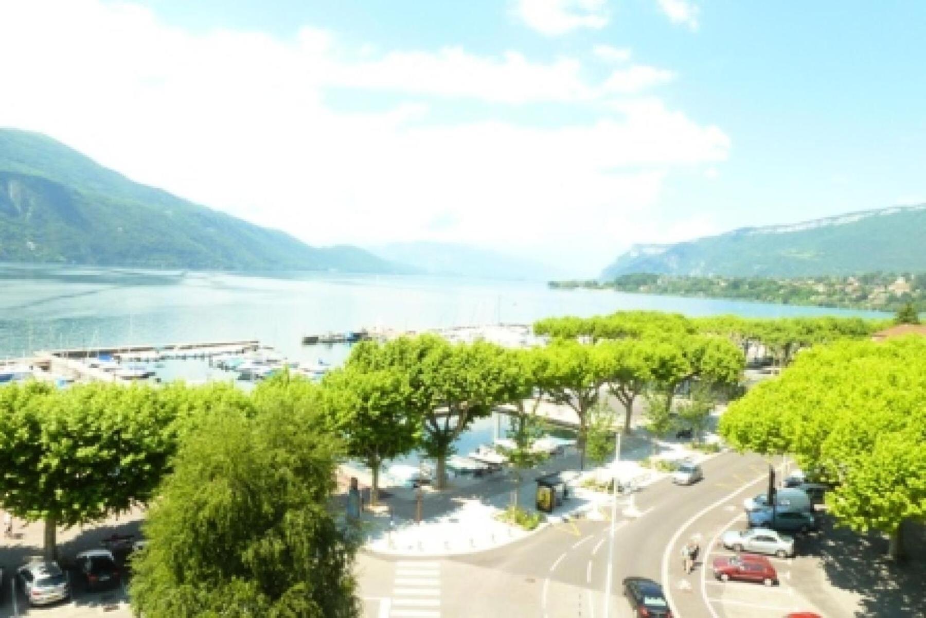 Residence Les Belles Rives E - Vue Magnifique Et Imprenable Sur Le Lac Du Bourget ! Mae-6774 Aix-les-Bains Bagian luar foto
