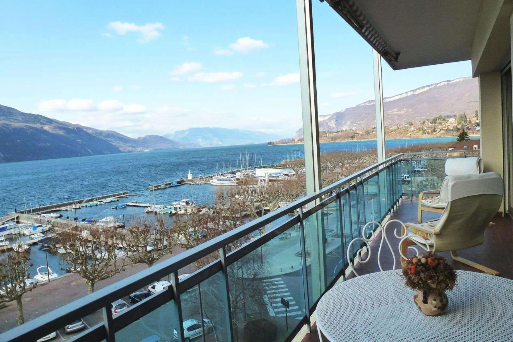 Residence Les Belles Rives E - Vue Magnifique Et Imprenable Sur Le Lac Du Bourget ! Mae-6774 Aix-les-Bains Bagian luar foto